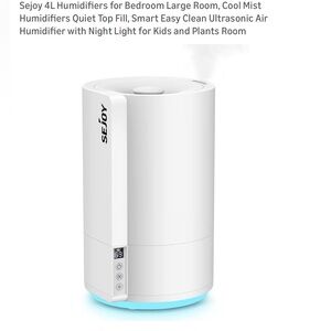 White Ultrasonic Air Humidifier